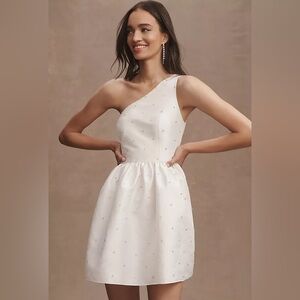 SACHIN & BABI ELLIANA ONE-SHOULDER MINI DRESS